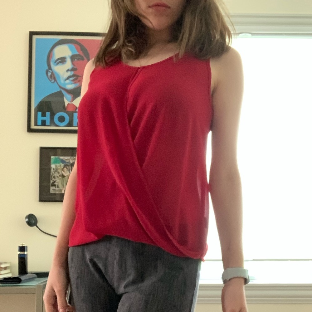 Red blouse ❤️